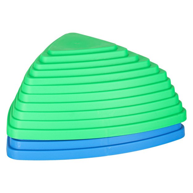 Sensorinis takas upės akmenys balanso mokymo grindys yra lava žaidimas 11 elementų spalvingas