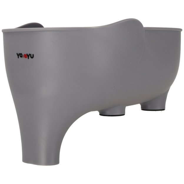 Kriauklės sietelis su piltuvėliu, nusausintuvas ir piltuvėlis, virtuvės organizatorius dramblys