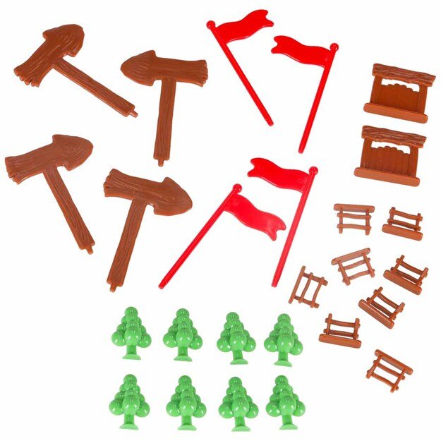 Magnetinė automobilių lenktynių trasa 2 &scaron;viečiančios transporto priemonės 310 elementų