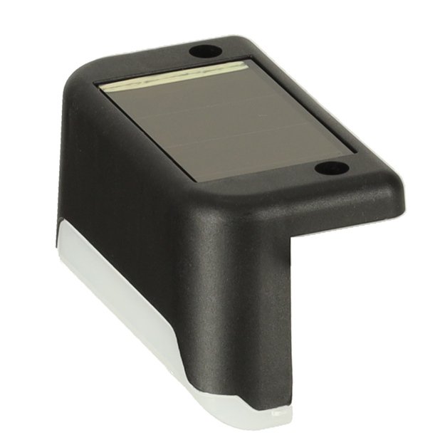 Saulės sodo lauko LED laiptų lempa sutemų jutiklis 8 vnt.