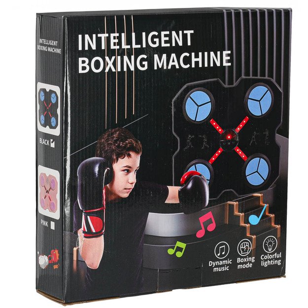 Boksininkų skydas sieninis treniruoklis muzika LED USB pir&scaron;tinės