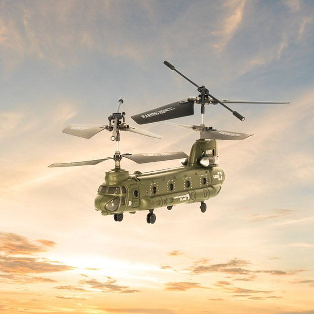  Syma S026H-1  2,4 GHz WI-FI nuotoliniu būdu valdomas karinis sraigtasparnis