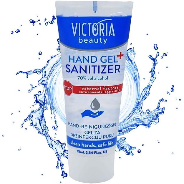 Hidroalkoholinis antibakterinis rankų gelis (70%), Victoria Beauty