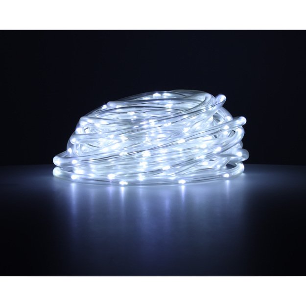 10 m 100LED šaltai baltos spalvos LED žibintai