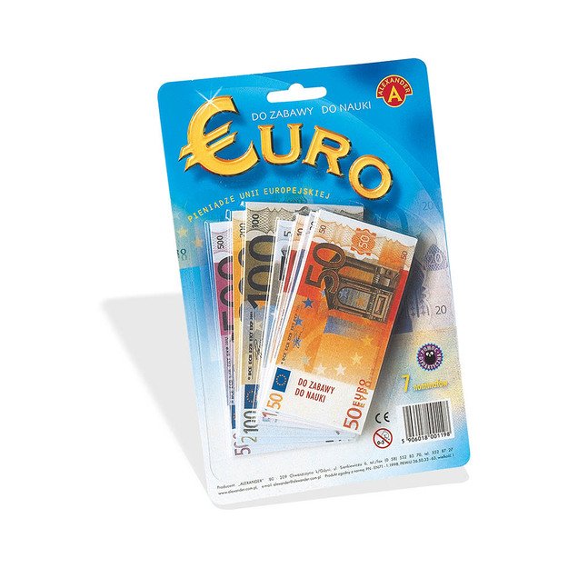 ALEXANDER Euro pinigai lavinamasis žaislas 119 dalių 3+