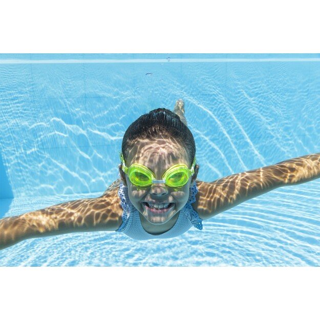 BESTWAY 21002 Vaikų plaukimo akiniai žali