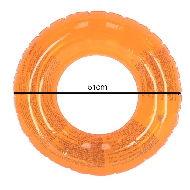 BESTWAY 36022 51cm oranžinis pripučiamas plaukimo ratas