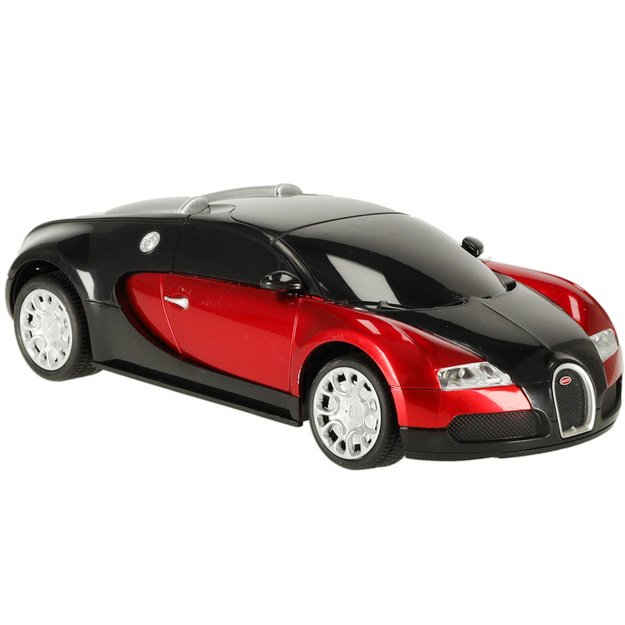 Bugatti Veyron RC automobilio licencija 1:24 raudona
