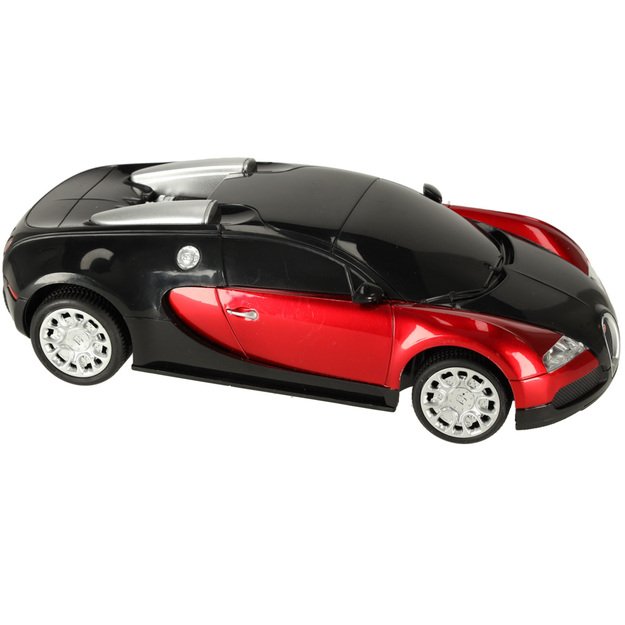 Bugatti Veyron RC automobilio licencija 1:24 raudona