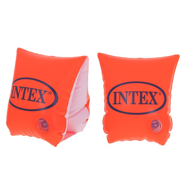 Butterfly pripučiamos plaukimo rankovės oranžinės INTEX
