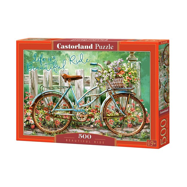 CASTORLAND Dėlionė 500el. Gražus pasivažinėjimas - Pasivažinėjimas dviračiais