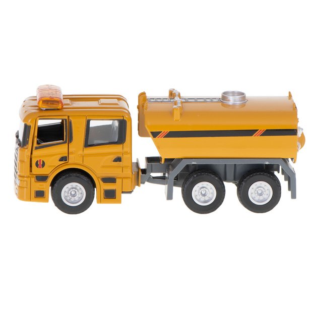 Cisternų sunkvežimio metalinis liejimo modelis 1:50 HY-TRUCK S