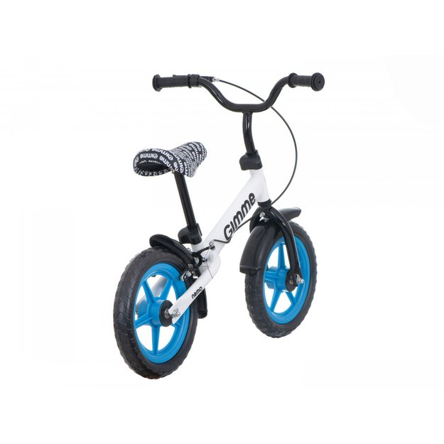 GIMMIK Bėgimo dviratis su stabdžiais Nemo 11  mėlynas 3+
