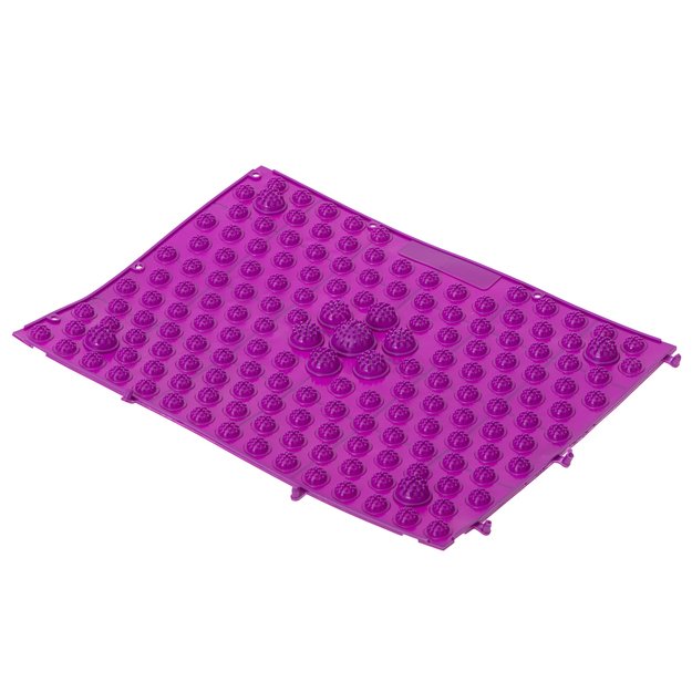 Jutiminio masažo korekcijos kilimėlis violetinės spalvos