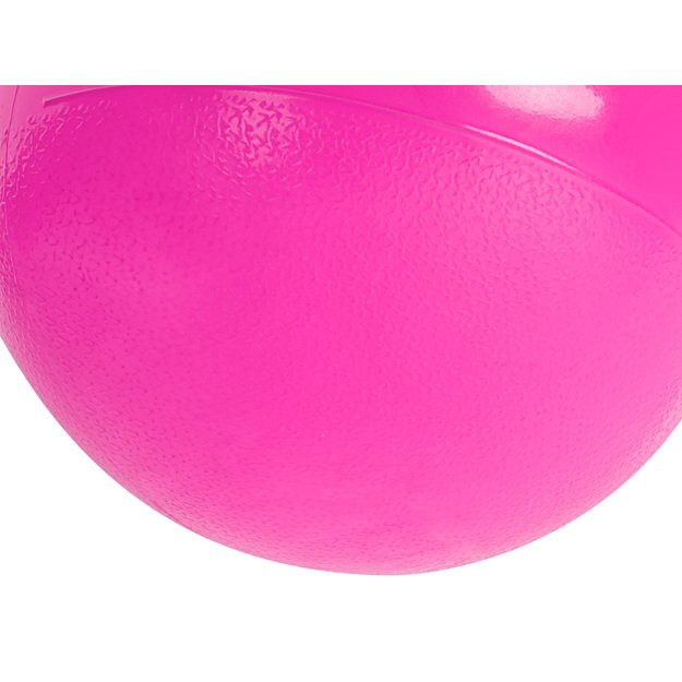 Kengūros šokinėjimo kamuolys 45cm rožinės spalvos
