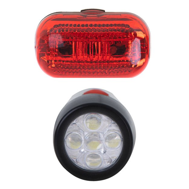 L-BRNO dviračių šviesos LED priekinis galinis akumuliatoriaus žibintas