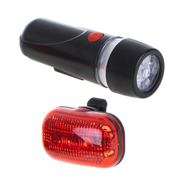L-BRNO dviračių šviesos LED priekinis galinis akumuliatoriaus žibintas