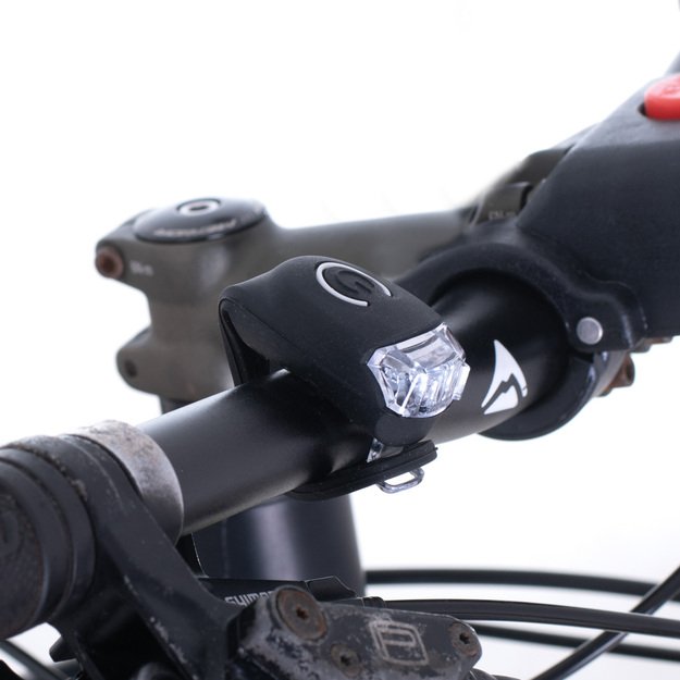 L-BRNO LED dviračių žibintas priekinis galinis 2 vnt.
