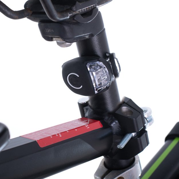 L-BRNO LED dviračių žibintas priekinis galinis 2 vnt.