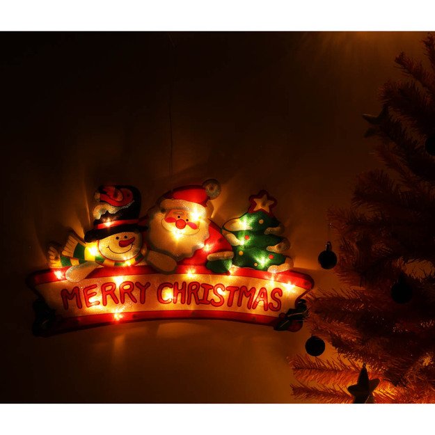 LED Kalėdų pakabukas lemputės Linksmos Kalėdų dekoracijos 45cm