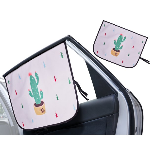 Magnetinė užuolaida automobilio lango dangtis kaktusas