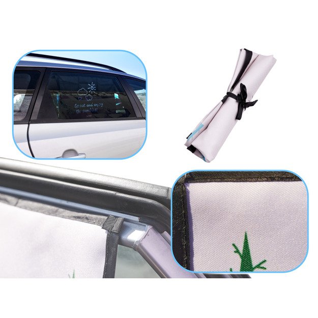 Magnetinė užuolaida automobilio lango dangtis kaktusas