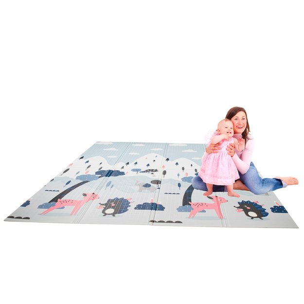 Mokomasis kilimėlis vaikams gatvė / miškas 177x158x0.8cm
