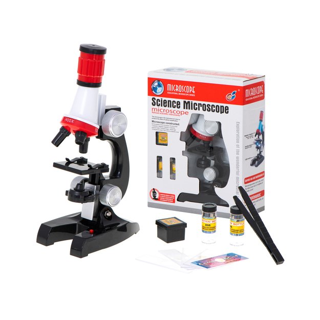 Vaikiškas / Žaislinis mikroskopas su priedais