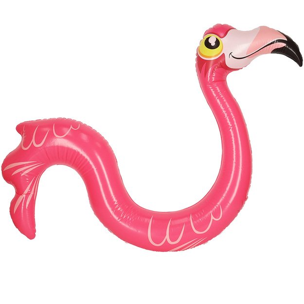Pripučiama baseino makaronų plūdė flamingo 131cm