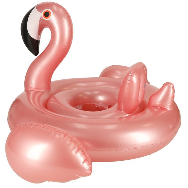 Pripučiamas ratas su sėdyne vaikams Flamingo