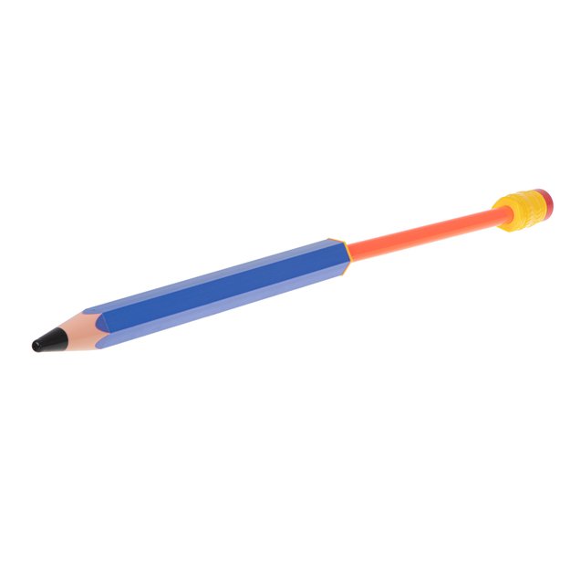 Švirkšto vandens siurblys pieštukas 54cm mėlynos spalvos