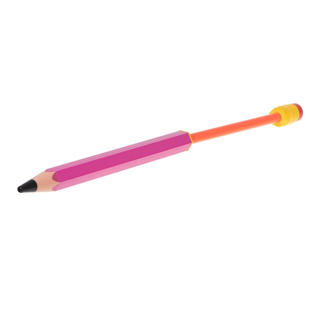 Švirkšto vandens siurblys pieštukas 54cm rožinės spalvos