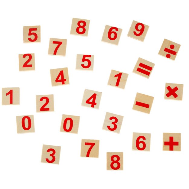 Skaičiavimo lazdelės abakus lazdelės + skaičiai montessori ugdymo rinkinys