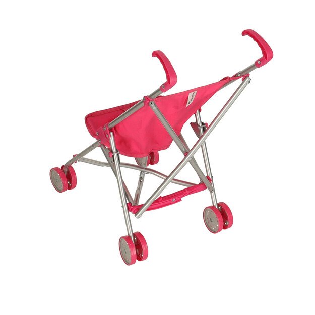 Sulankstomas skėčio formos vežimėlis lėlių vežimėliui