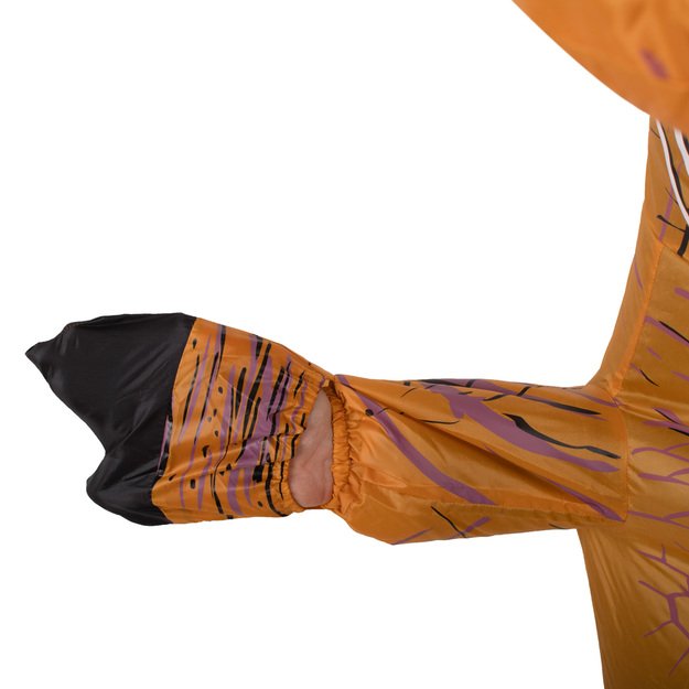 T-REX Milžiniškas rudas pripučiamas dinozauro kostiumas 1,5-1,9 m