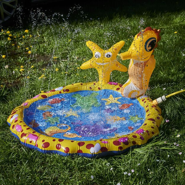Vaikų baseinas su sodo fontanu 96x55cm