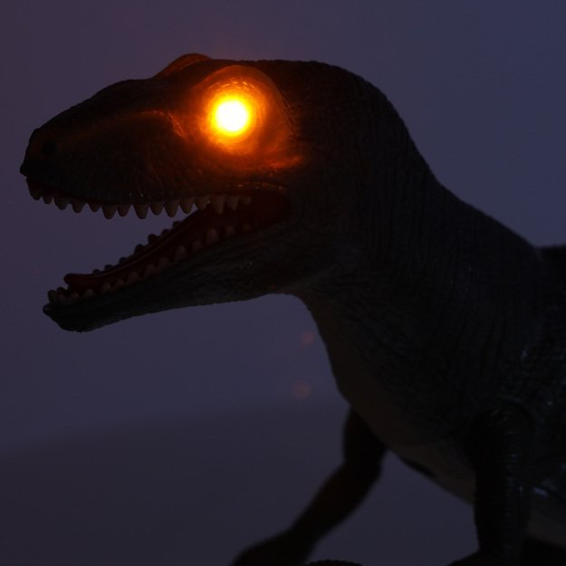 Valdomas RC dinozauras Velociraptor + garsai
