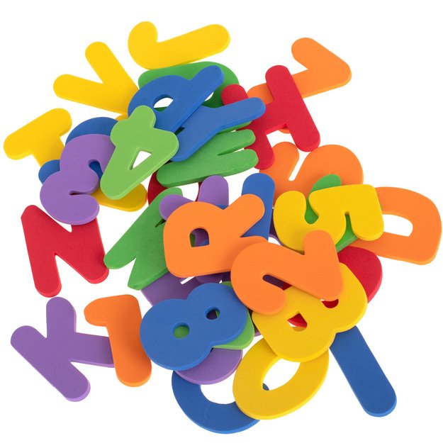Vonios žaislas raidės skaičiai putų vonios žaislas