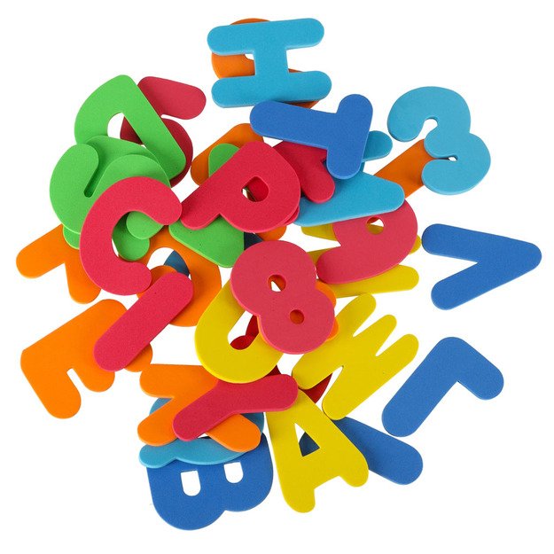 Vonios žaislas raidės skaičiai putų vonios žaislas