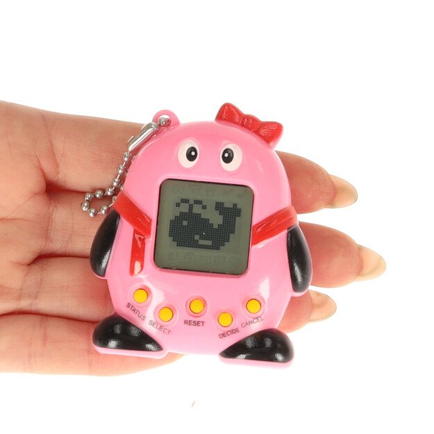 Žaislas Tamagotchi elektroninis žaidimas gyvūnas rožinis