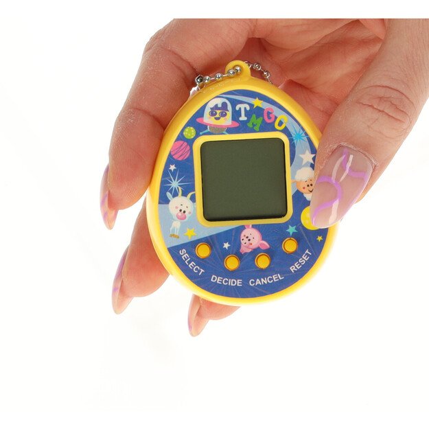 Žaislas Tamagotchi elektroninis žaidimas kiaušinis geltonas
