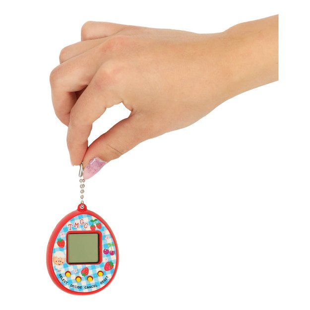 Žaislas Tamagotchi elektroninis žaidimas kiaušinis raudonas
