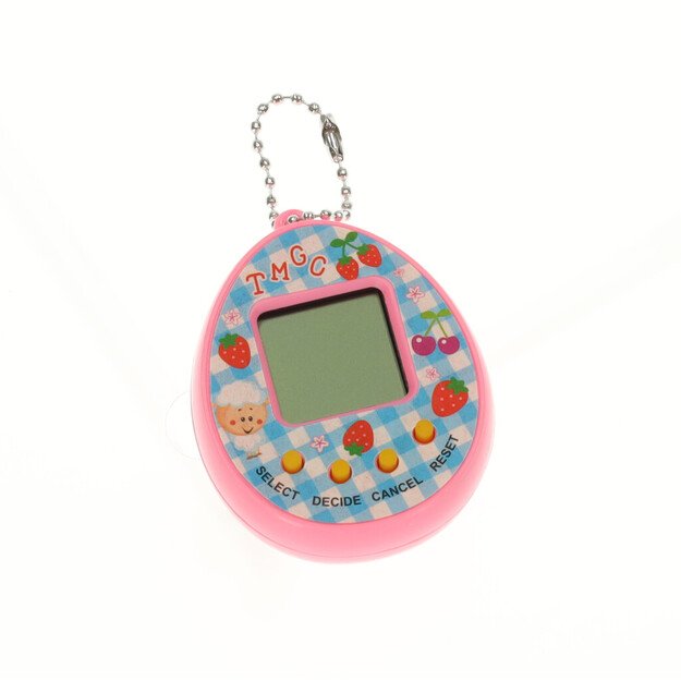 Žaislas Tamagotchi elektroninis žaidimas kiaušinis rožinis