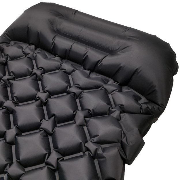 Žygių kilimėlis carimata čiužinys 190x60x6cm juodas